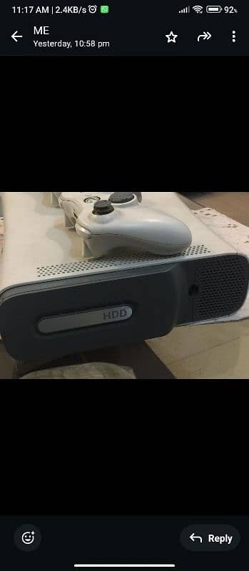 Xbox 360 with 2 original controllers. 2