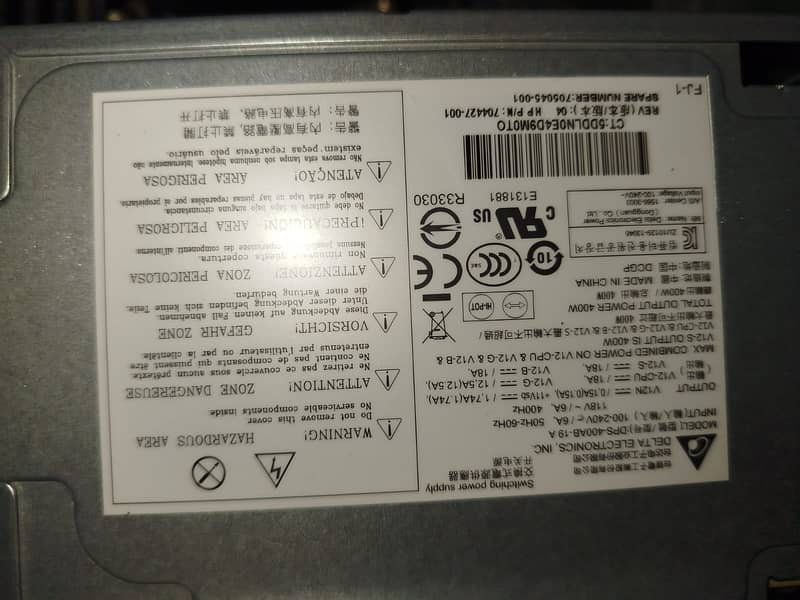 HP Z230 / i5 4570 / 16GB Ram / HD 5770 1GB / 500GB 1