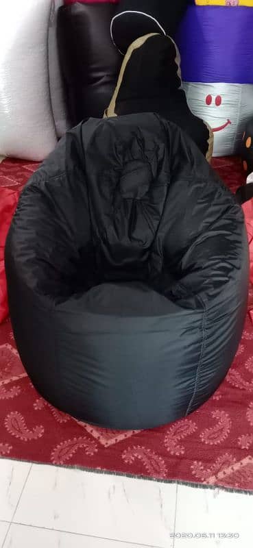 Plain parachute bean bag sofas adult sizes 1