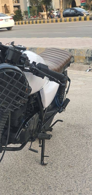 Gs 150 cafe racer fully custom modified biometric availablr 3