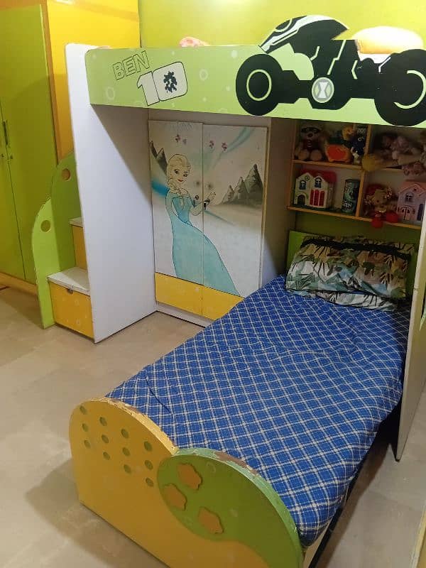 Kids double bed 0