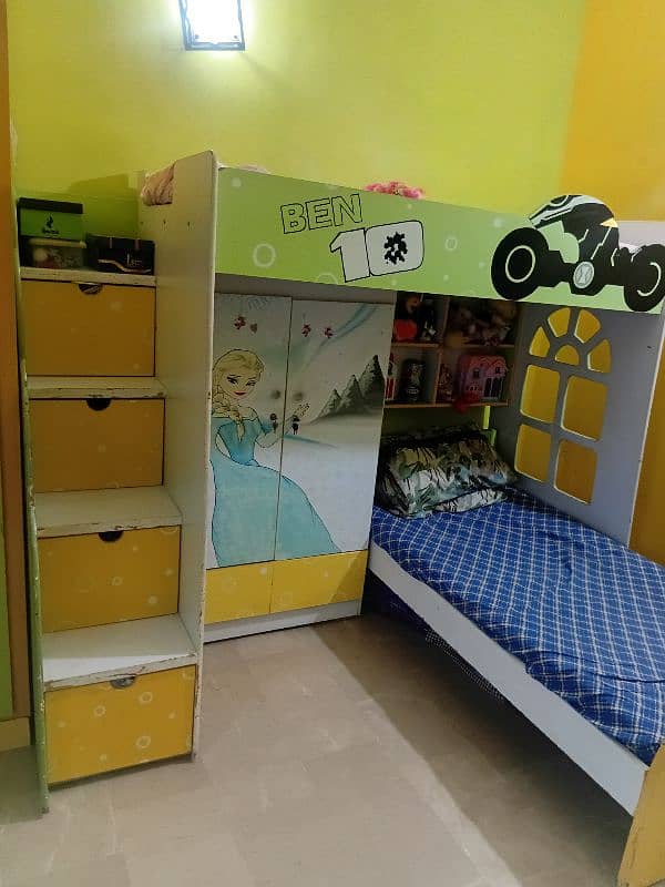 Kids double bed 1