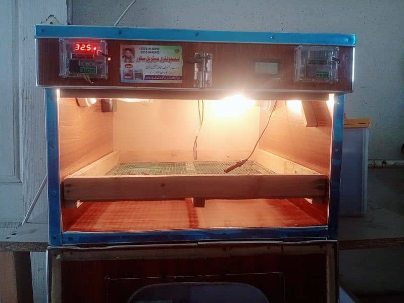 60 eggs capacity manual Ac Dc incubator 1