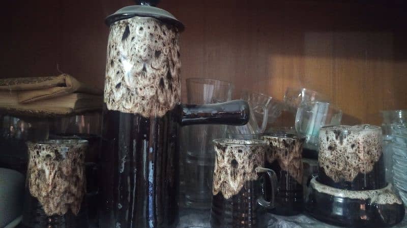 tea set and 6mug 0