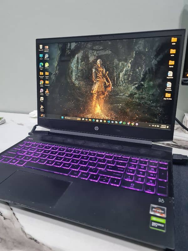 Gaming Laptop HP pavilion 15 Ryzen 5 4600H Gtx 1650 ddr6 0
