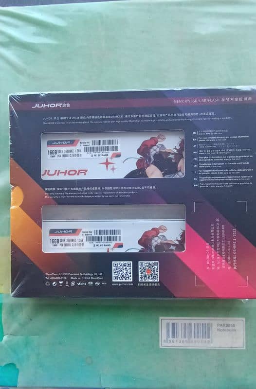 New 32GB (16x2) DDR4 Ram CL16 3600mhz by Juhor for Gaming PCs 1