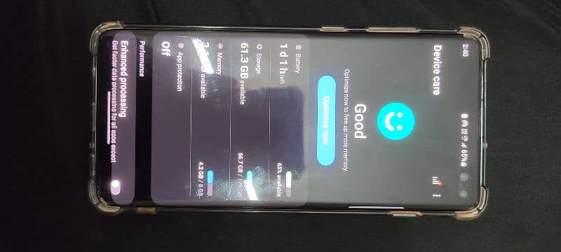 Samsung galaxy S10 plus 4