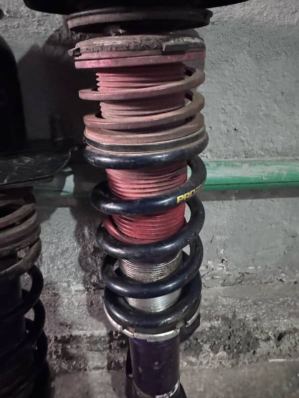 SUSTEC PRO 2 way coil overs in new condition 4