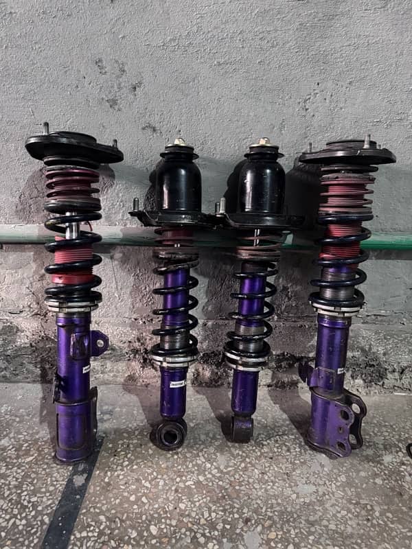 SUSTEC PRO 2 way coilovers in new condition 2