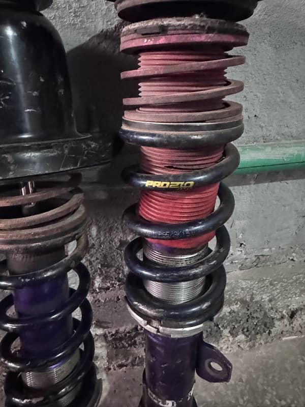 SUSTEC PRO 2 way coilovers in new condition 4