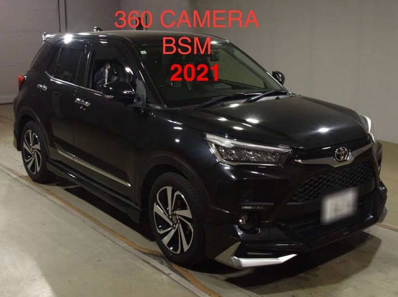 Toyota Raize 2021 360 cam BSM ( modilesta body kit ) 0