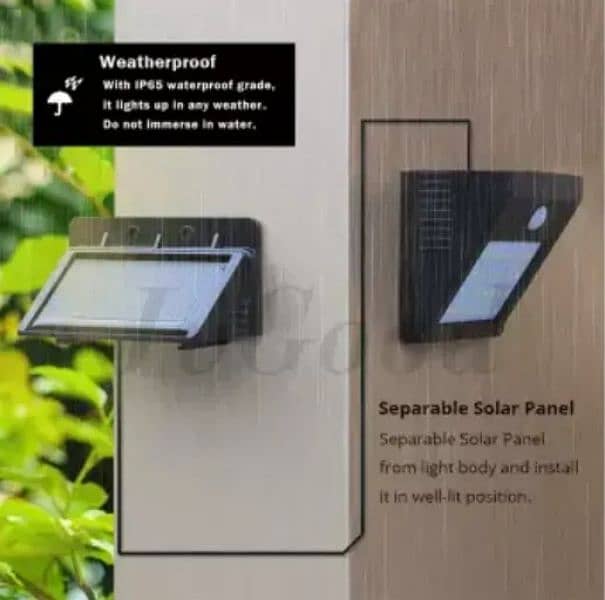30 LED SOLAR PIR MOTION SENSOR LIGHTS FOR OUTDOOR 3