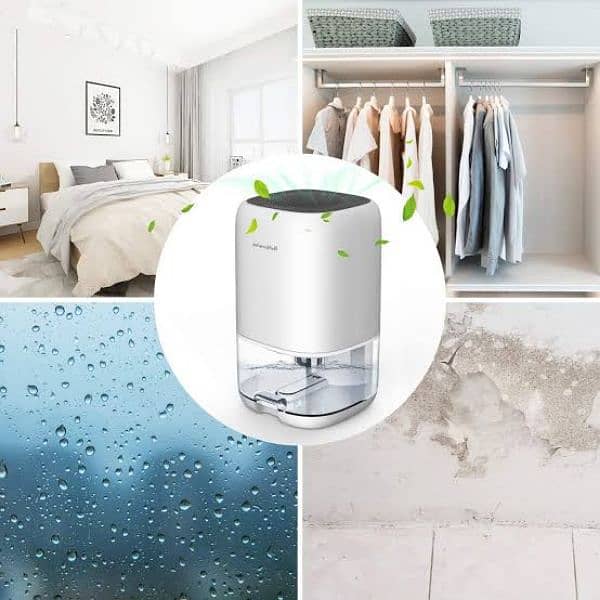 KLOUDIC Electric Dehumidifier - Ultra Quiet (DH-CS01) White 2