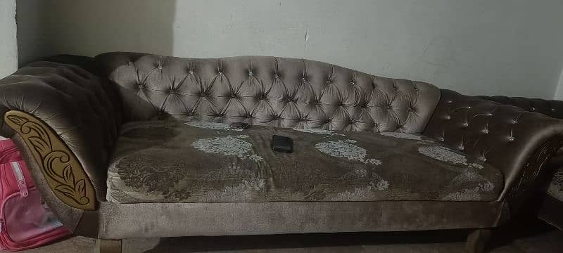 3"2"1 Sofa set urgent sale with new Moltay foam. poshish 0
