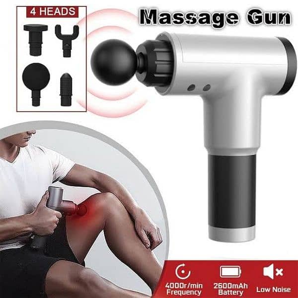 JY FASCIAL MUSCLE MASSAGER GUN WITH 3 SPEEDS 1
