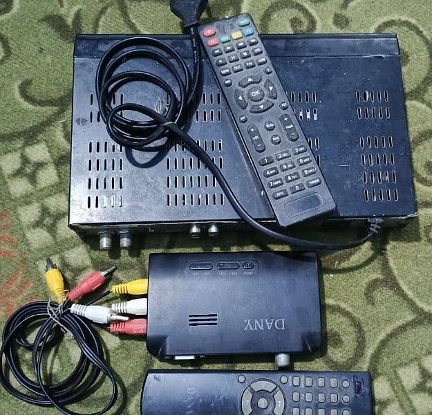 Dish receiver and TV card 0