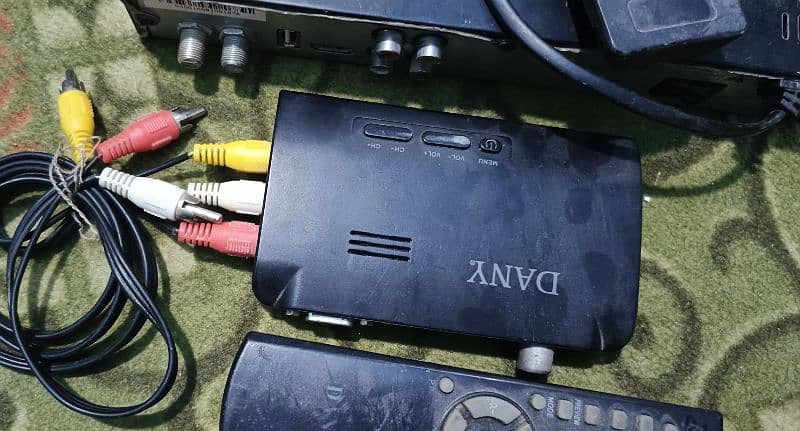 Dish receiver and TV card 1