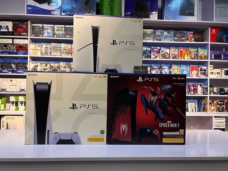 PS5, PS4 Slim, PS4 Pro, Xbox One, Xbox sSeries S, Xbox Series X 5