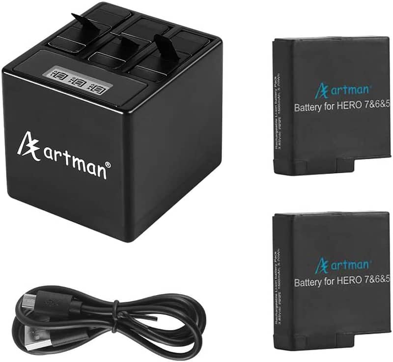 GoPro Battery , Charger etc  & other Action Camera Accessories 4