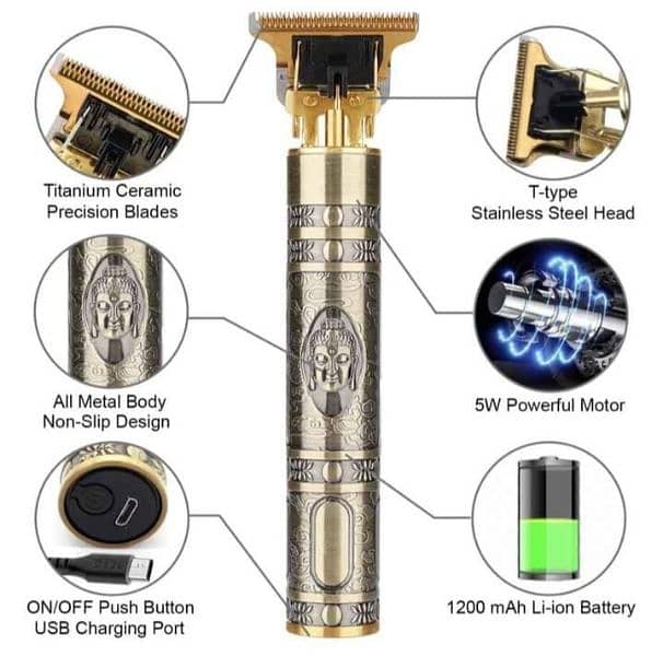 Trimmer | Hair Trimmer | T9 Trimmer | Vintage | Hair care 2