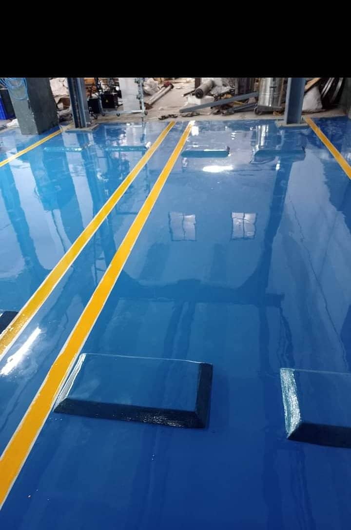 /Epoxy Flooring/Laminated wood Flooring / false ceiling 1