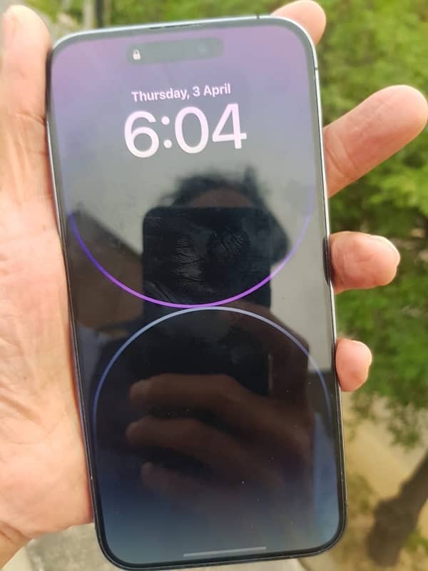 Iphone 14 pro max scratchless like new 2
