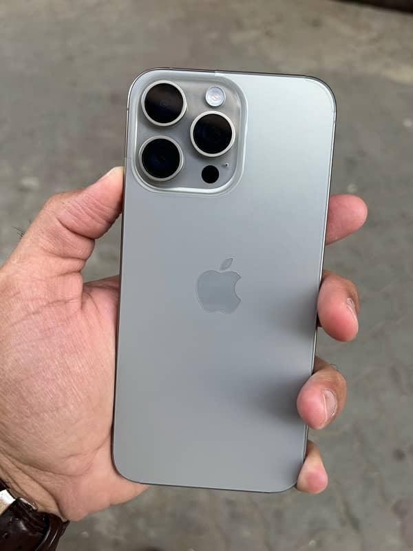 Title: iPhone 15 Pro Max 256GB | Natural Titanium | HK Dual‑SIM 5