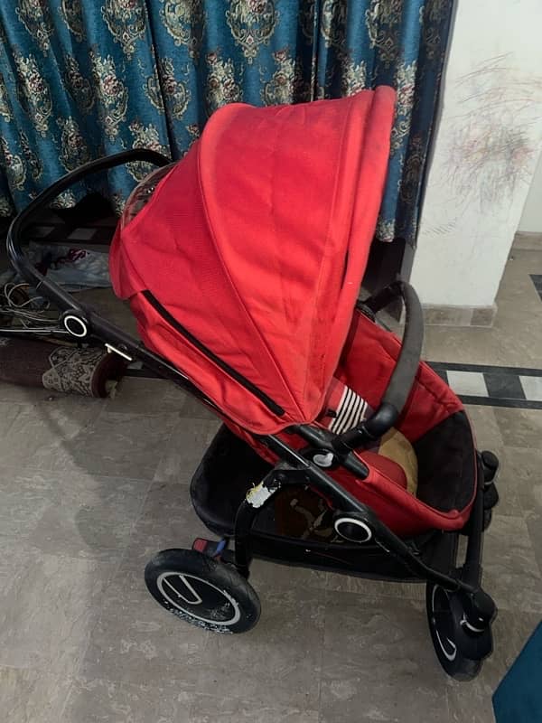 Happy Dino Imported Pram For Kids 0