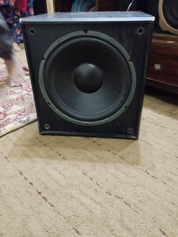 jvc active subwooer  USA Jvc sx-xsw450 4