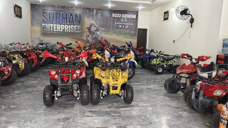 New Varient 125cc Sports Jeep Atv Quad Bikes Delivery In All Pakistan 0