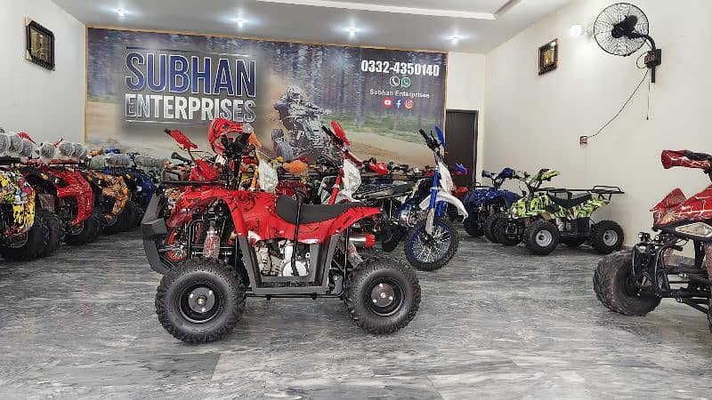 New Varient 125cc Sports Jeep Atv Quad Bikes Delivery In All Pakistan 6