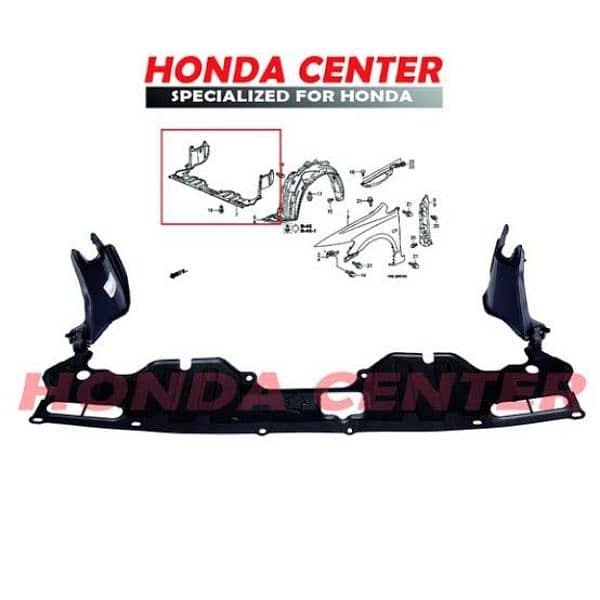 Honda Civic ES 2002 2006 Engine Shield Forsale 0