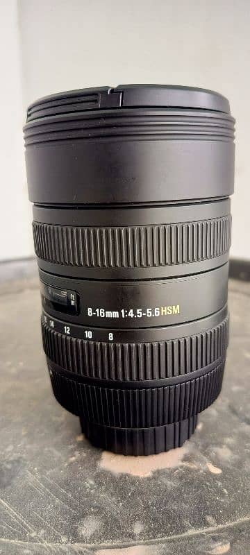Sigma 8-16mm Fish Eye wide angle DC HSM lens Nikon Mount 1