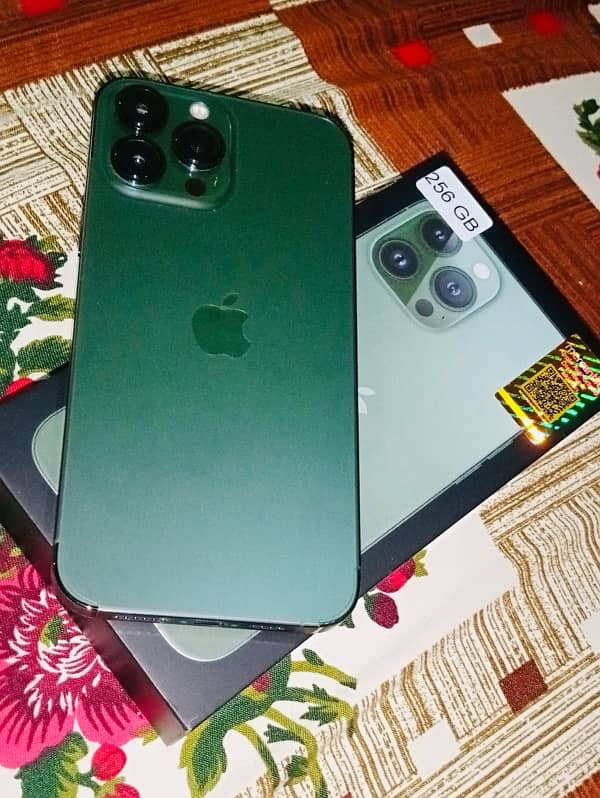 IPHONE 13 pro Max PTA Approved 256 Gb 0