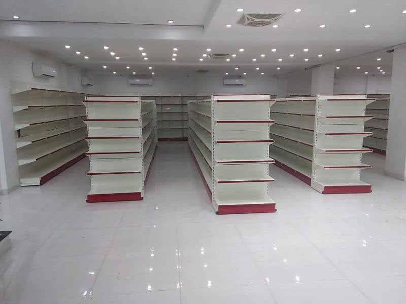 used and new grocery racks/wall rack/double sided rack/pharmacy racks/ 0
