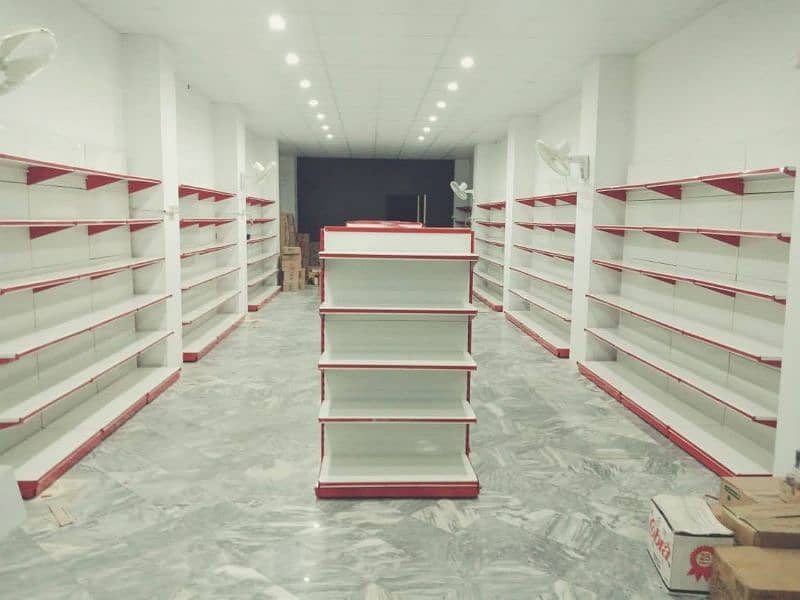 used and new grocery racks/wall rack/double sided rack/pharmacy racks/ 1