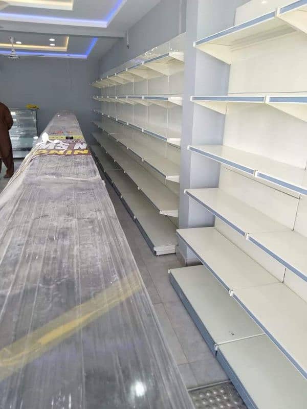 used and new grocery racks/wall rack/double sided rack/pharmacy racks/ 12