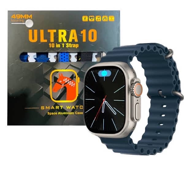 Ultra Smart Watch | 7-in-1 Straps Combo | Premium Smart Watches 5