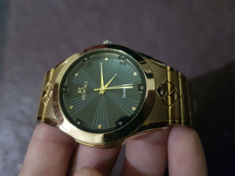 Rivoli Golden Men Watch 0
