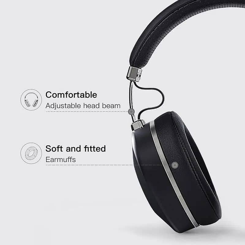 Bluedio H2 Active Noise Canceling Headphone Bluetooth with Mic 3