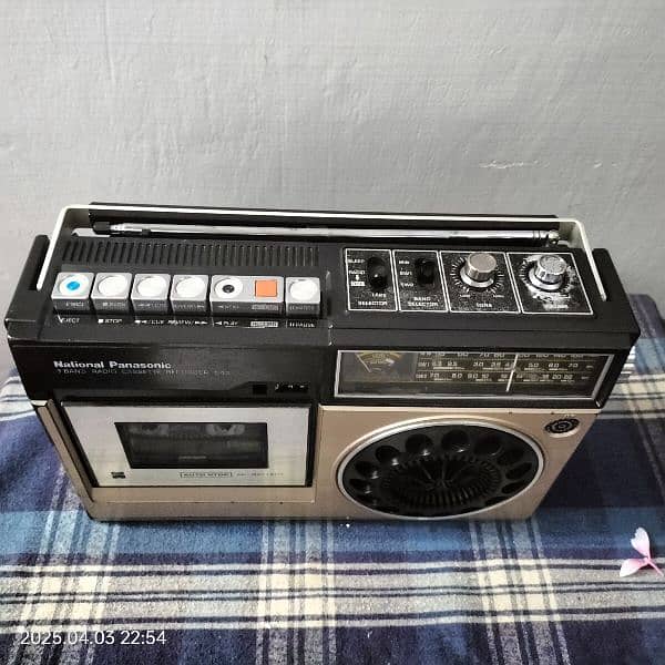 National Panasonic Radio Tape Recorder RQ 543 2