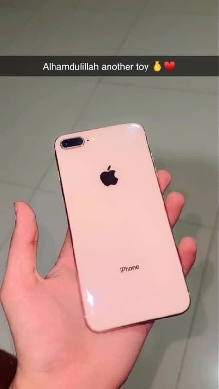 iPhone 8plus 10/9 condition pta approved 0