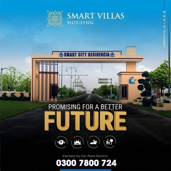 Good Location Plots Available in Smart Villas Ph3 Easy Installments 2