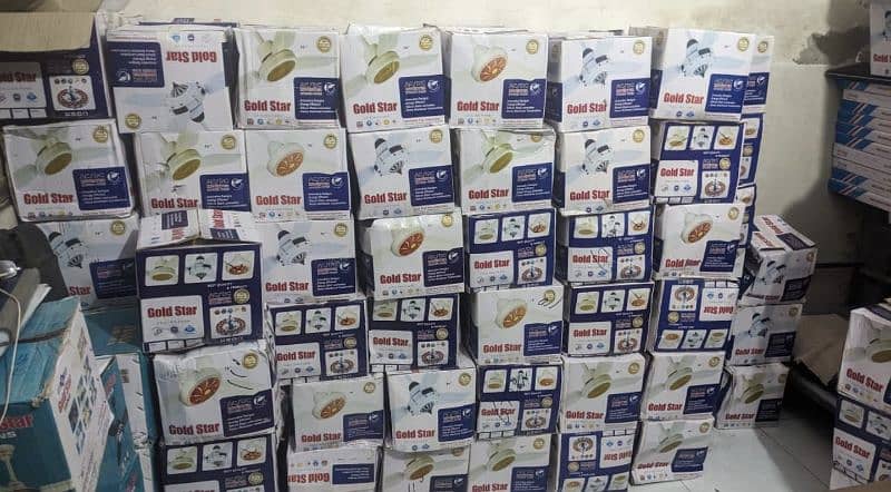 Gold STAR CEILING FANS 5