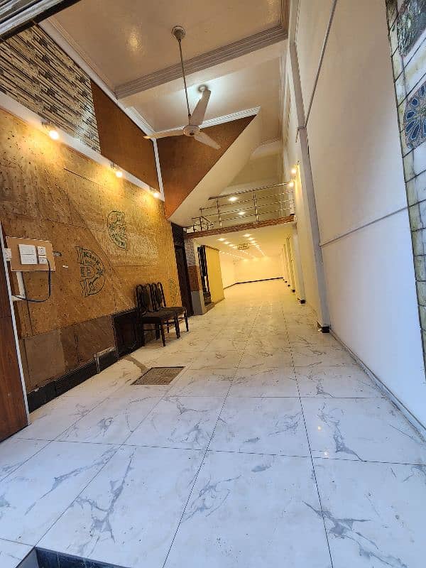 2 x Hall/Showroom Sized 14x70 ft with Mezanine floor on Murree Rd 1