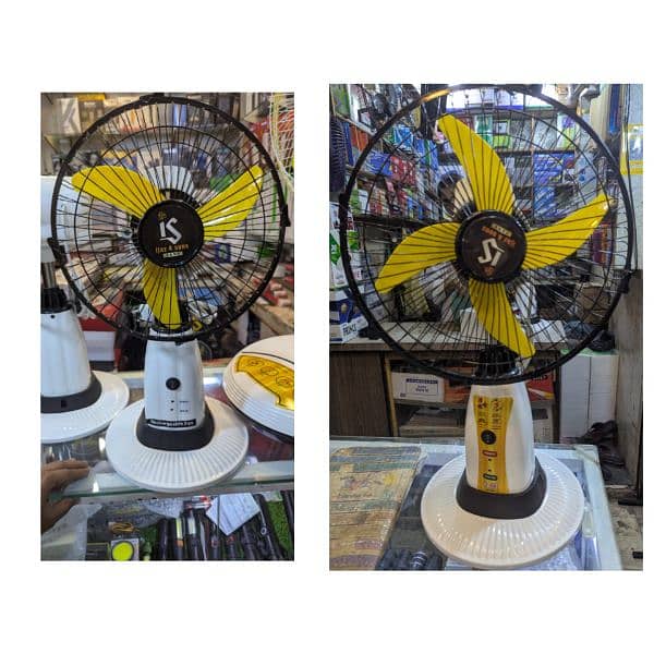 Charging Fan DC Fan Table Fan Rechargeable Fans AC DC Fan 12 Volt fan 0