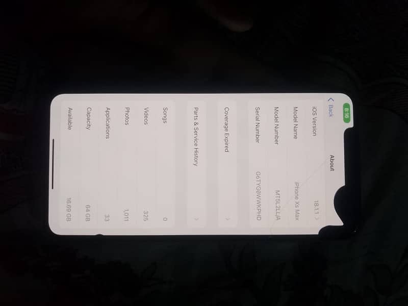 iPhone XS Max PTA 4