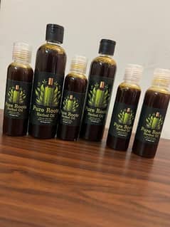 herbal pure oragnic hair oil made with 20+ herbs and 5oils