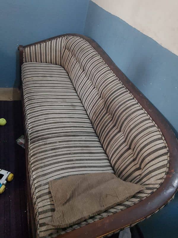 wooden sofa set 1