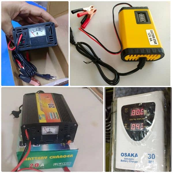 Battery Charger 10/20/30/ Amp 12 Volt Battery Charger New Charger 0
